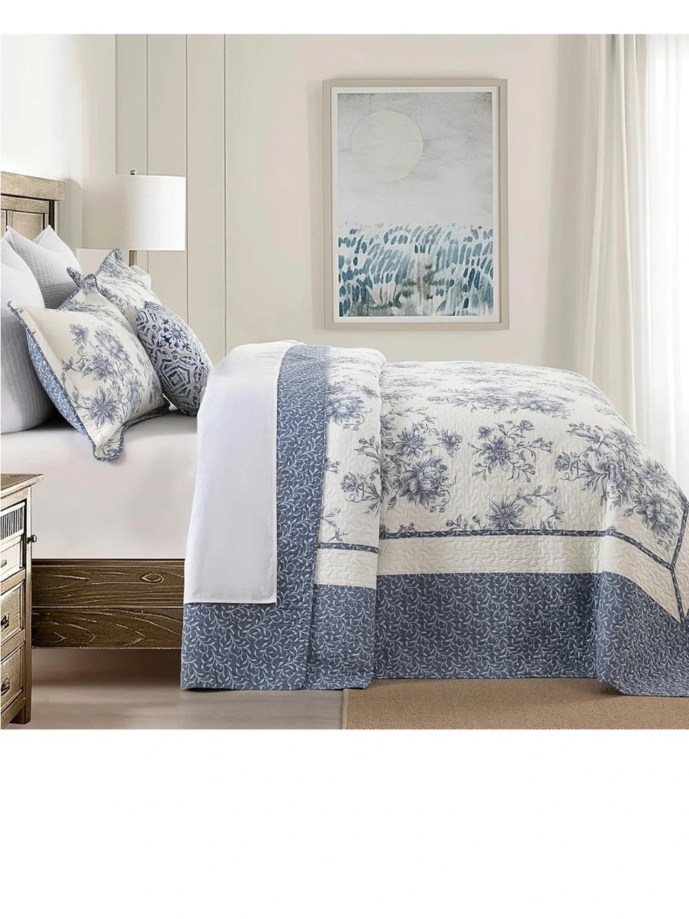 Botanical Oversized King Bedspreads 120